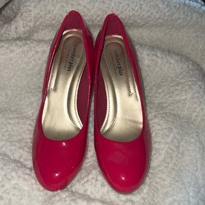 Pink heels